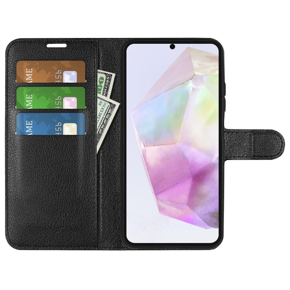 Galaxy A36 5G / A56 5G - Coque en similcuir