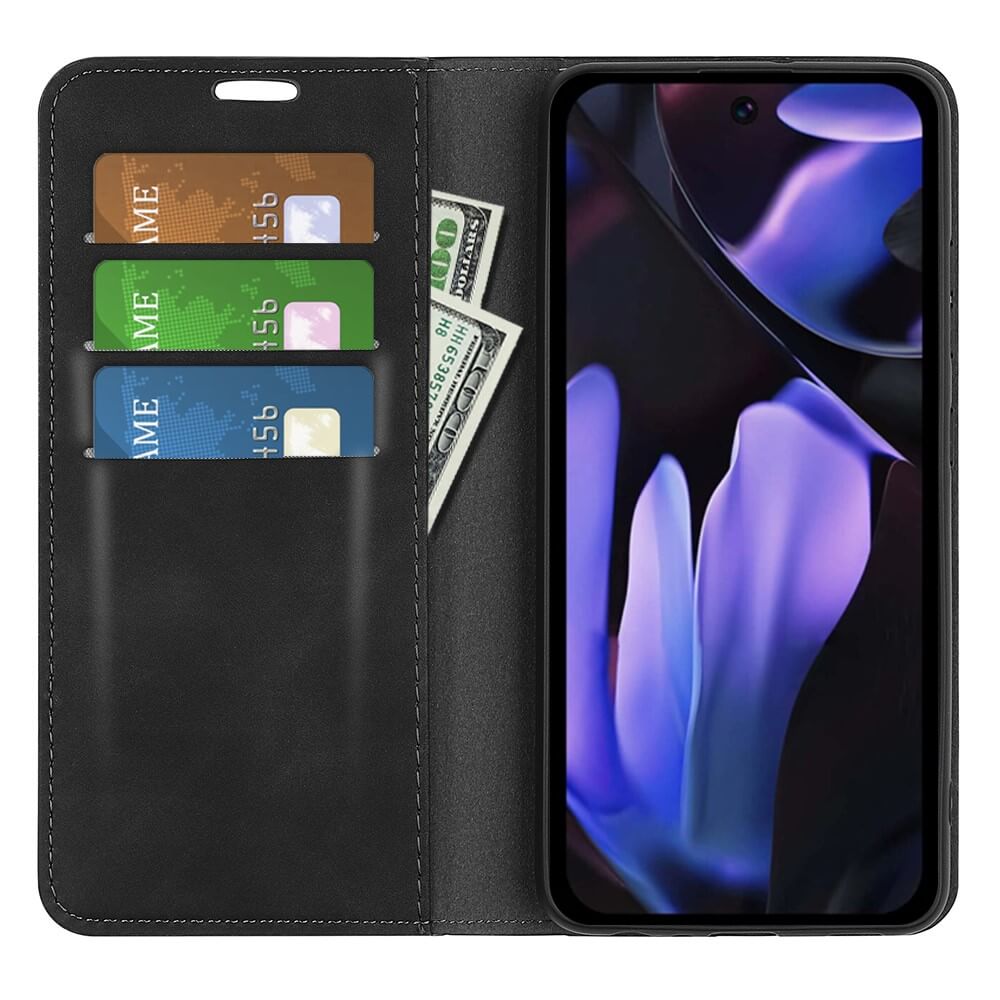 Google Pixel 9a - Stand Flip Case Cover