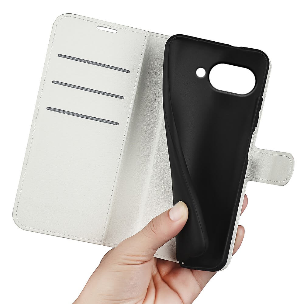 Google Pixel 9a - Leather Case Cover