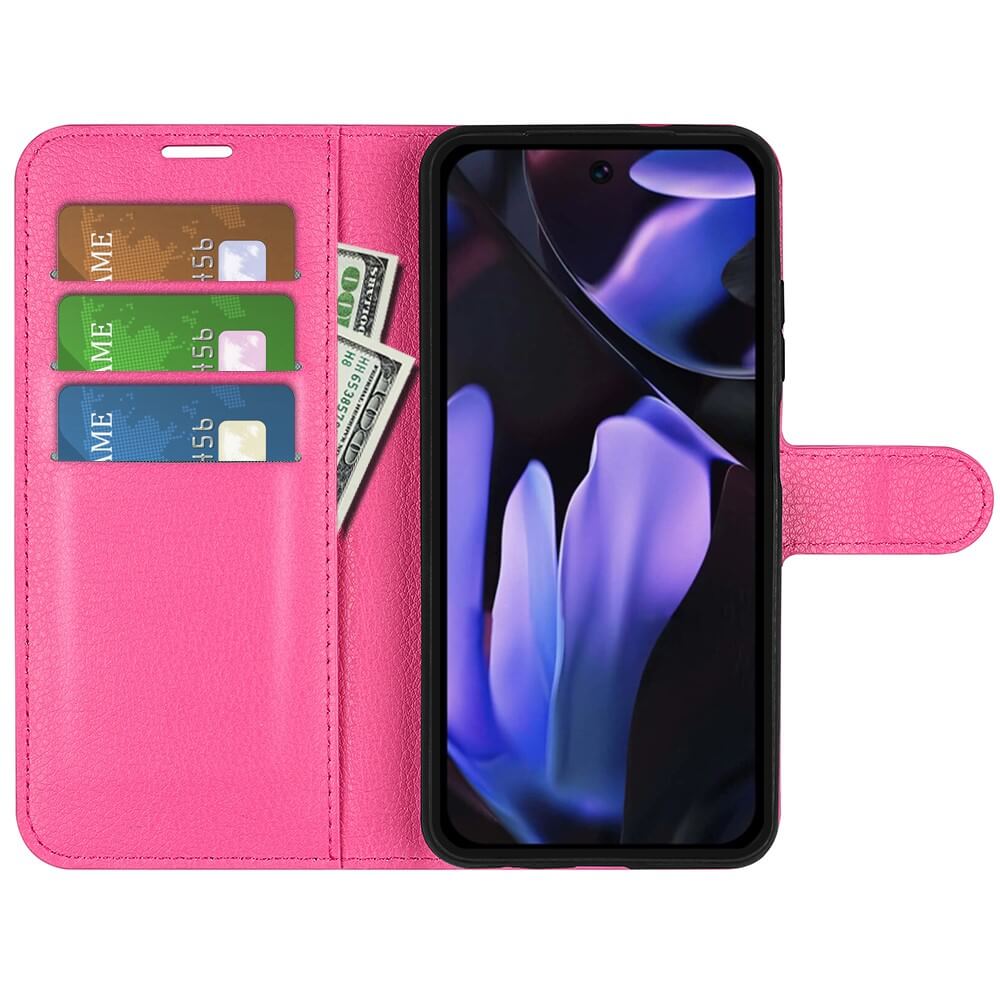 Google Pixel 9a - Leather Case Cover