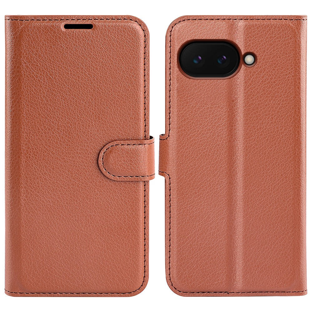 Google Pixel 9a - Leather Case Cover
