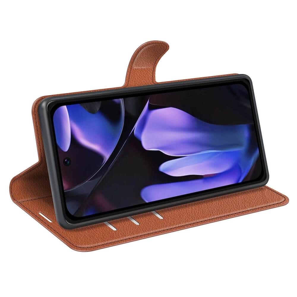 Google Pixel 9a - Leather Case Cover