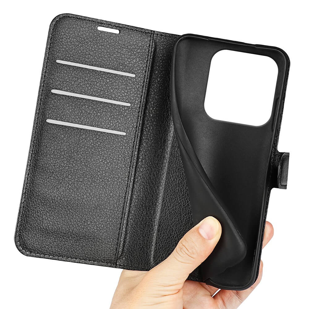 Xiaomi Redmi Note 14 5G - Leder Etui Hülle