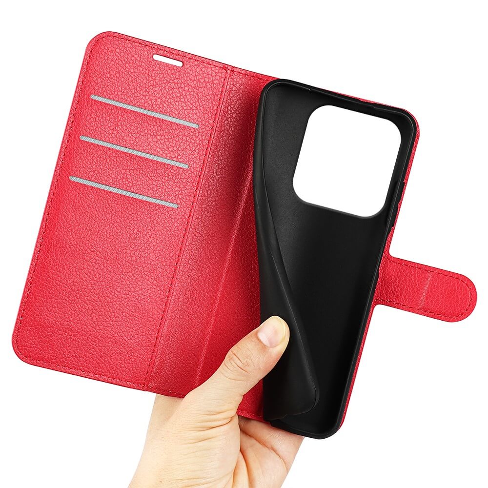 Xiaomi Redmi Note 14 5G - Leder Etui Hülle