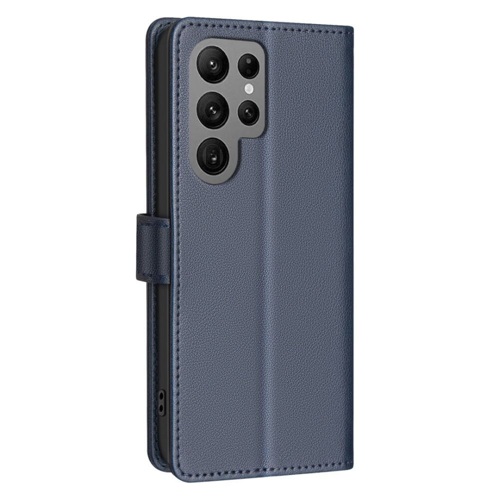 Galaxy S25 Ultra - BINFEN Leather Case Cover with RFID Blocker