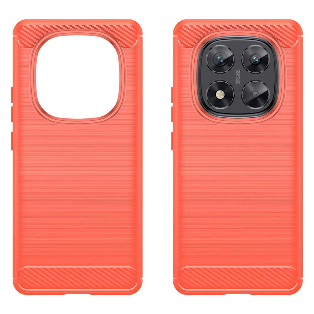 Xiaomi Redmi Note 14 Pro 5G / Poco X7  - Metall Carbon Look Hülle