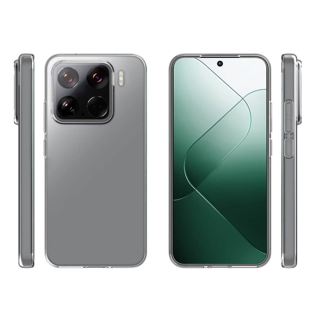 Xiaomi 15 - Custodia in gomma trasparente