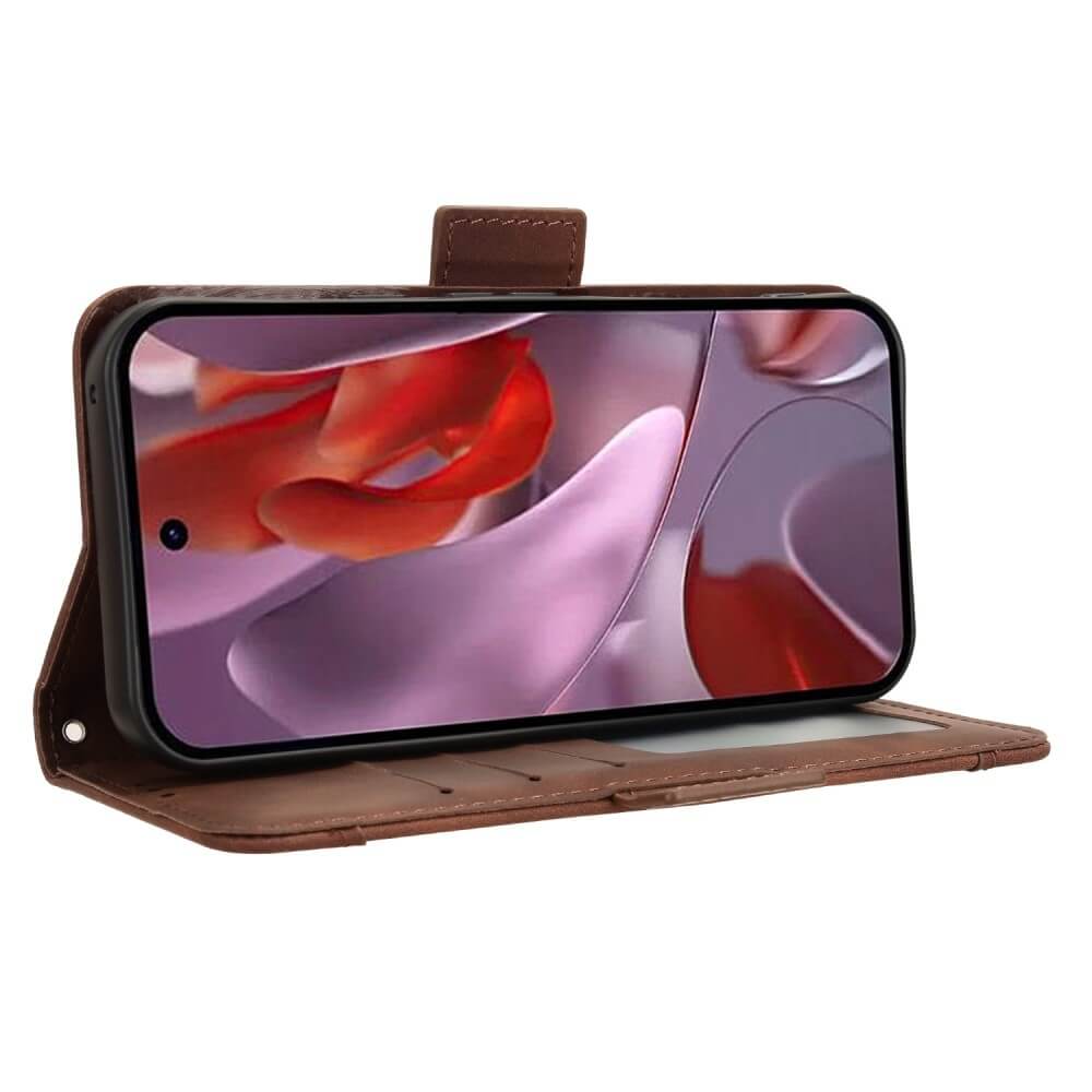 Google Pixel 9a - Etui viele Kartenfächer