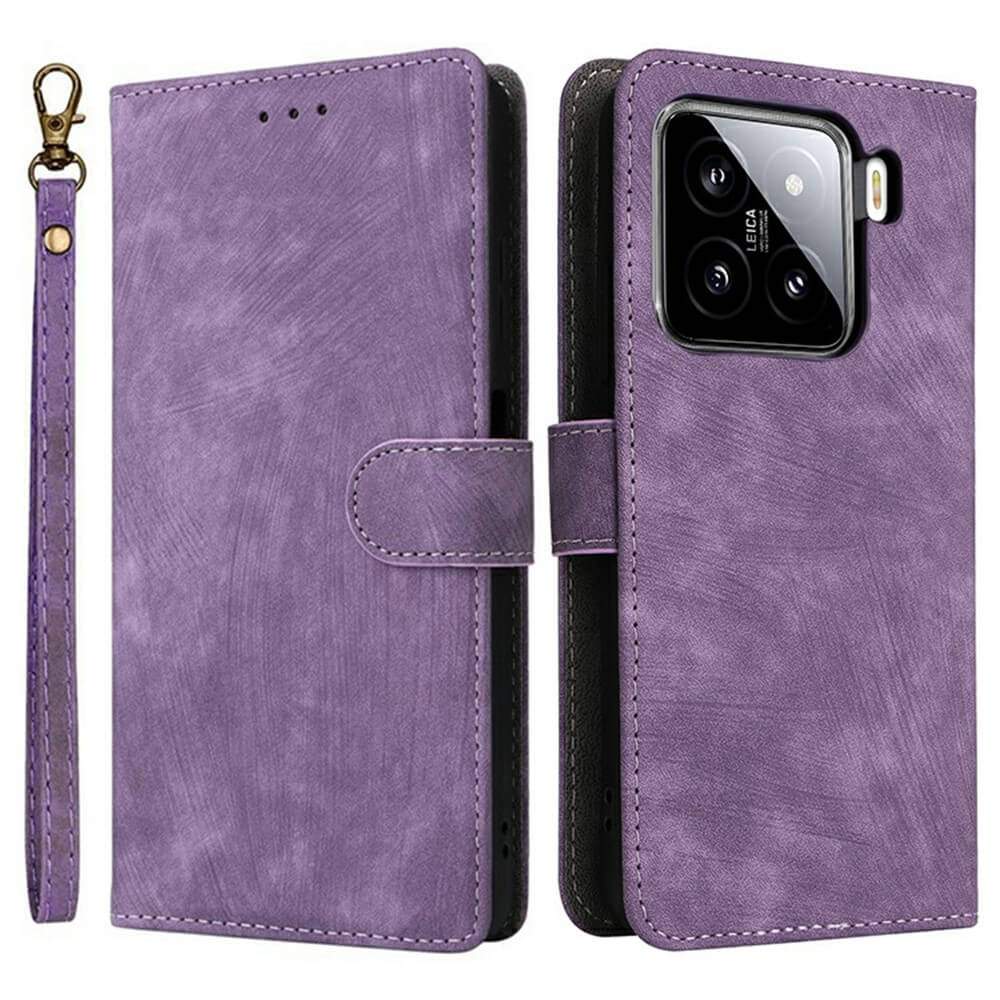 Xiaomi 15 - Leather case with RFID blocker