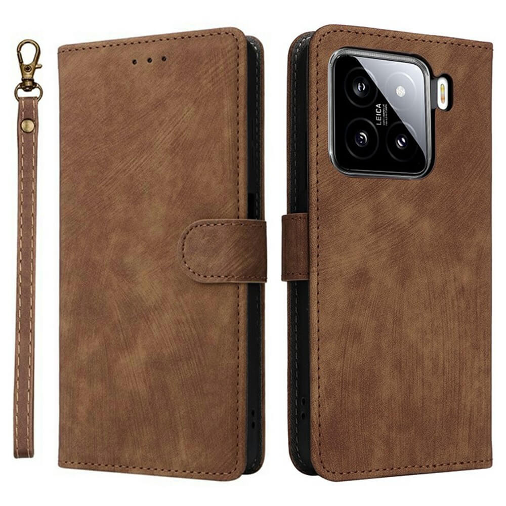 Xiaomi 15 - Leather case with RFID blocker