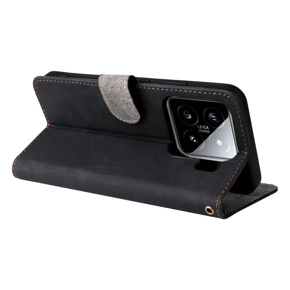 Xiaomi 15 Pro - Ledertasche mit RFID Blocker