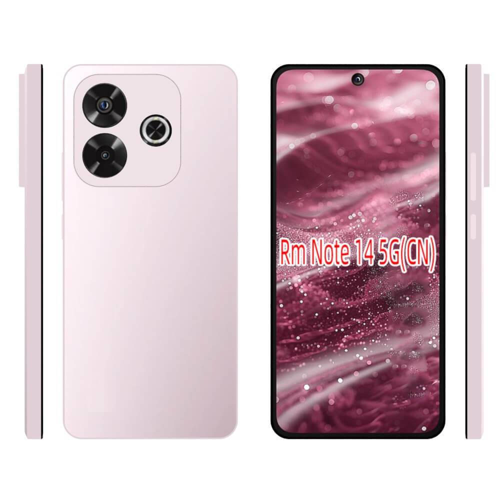 Xiaomi Redmi Note 14 5G - Silikon Gummi Case transparent