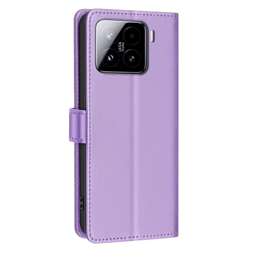 Xiaomi 15 - BINFEN Leder Etui Hülle mit RFID Blocker