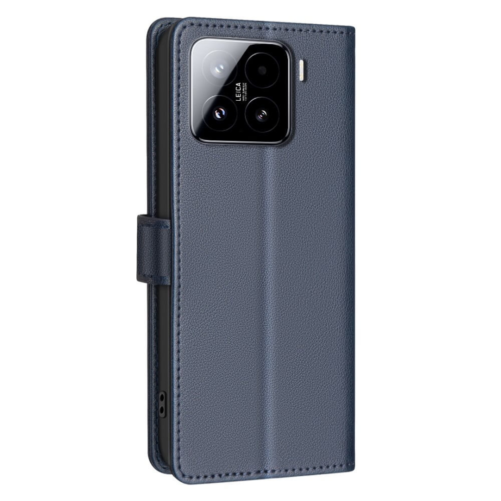 Xiaomi 15 - BINFEN Leder Etui Hülle mit RFID Blocker
