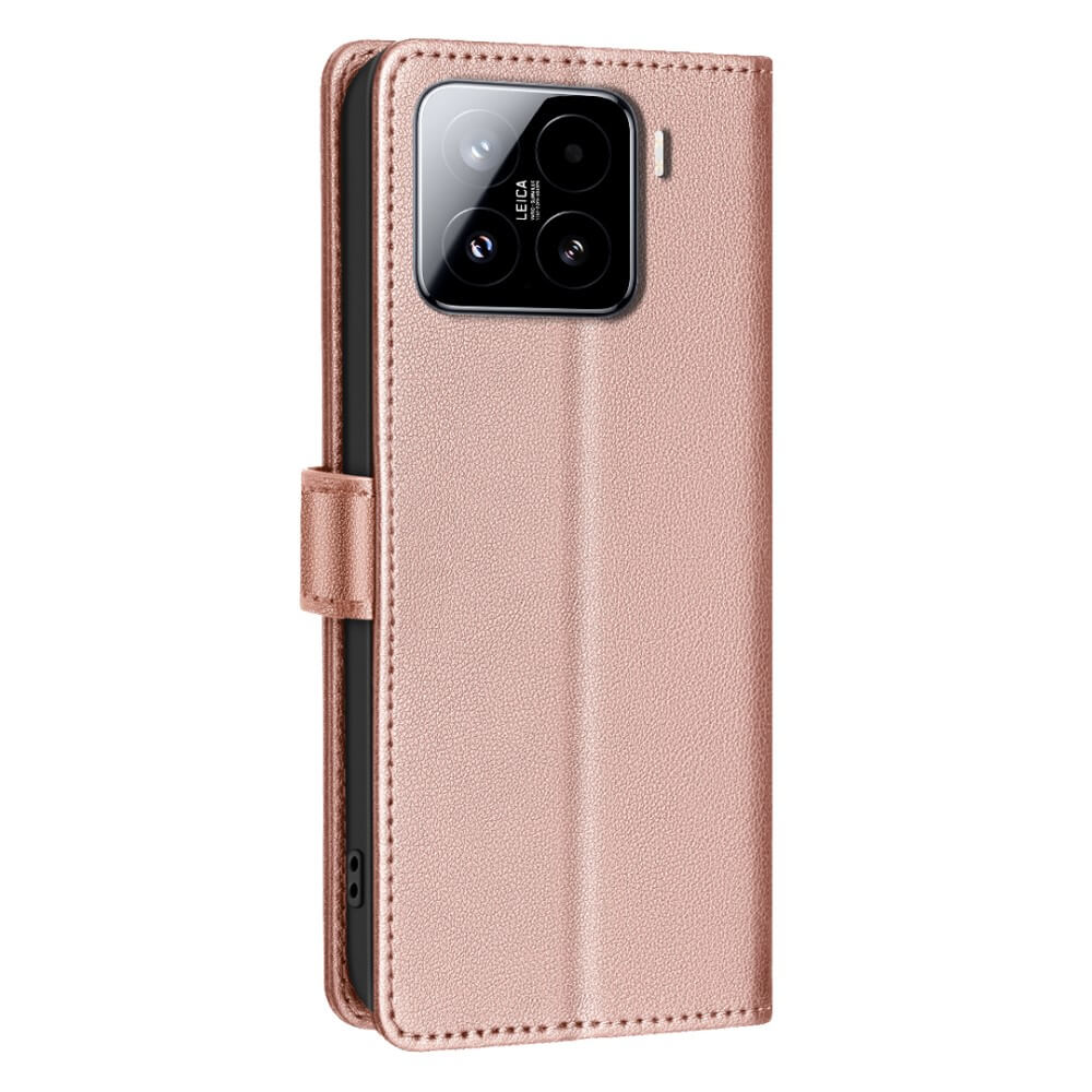 Xiaomi 15 Pro - BINFEN Leder Etui Hülle mit RFID Blocker