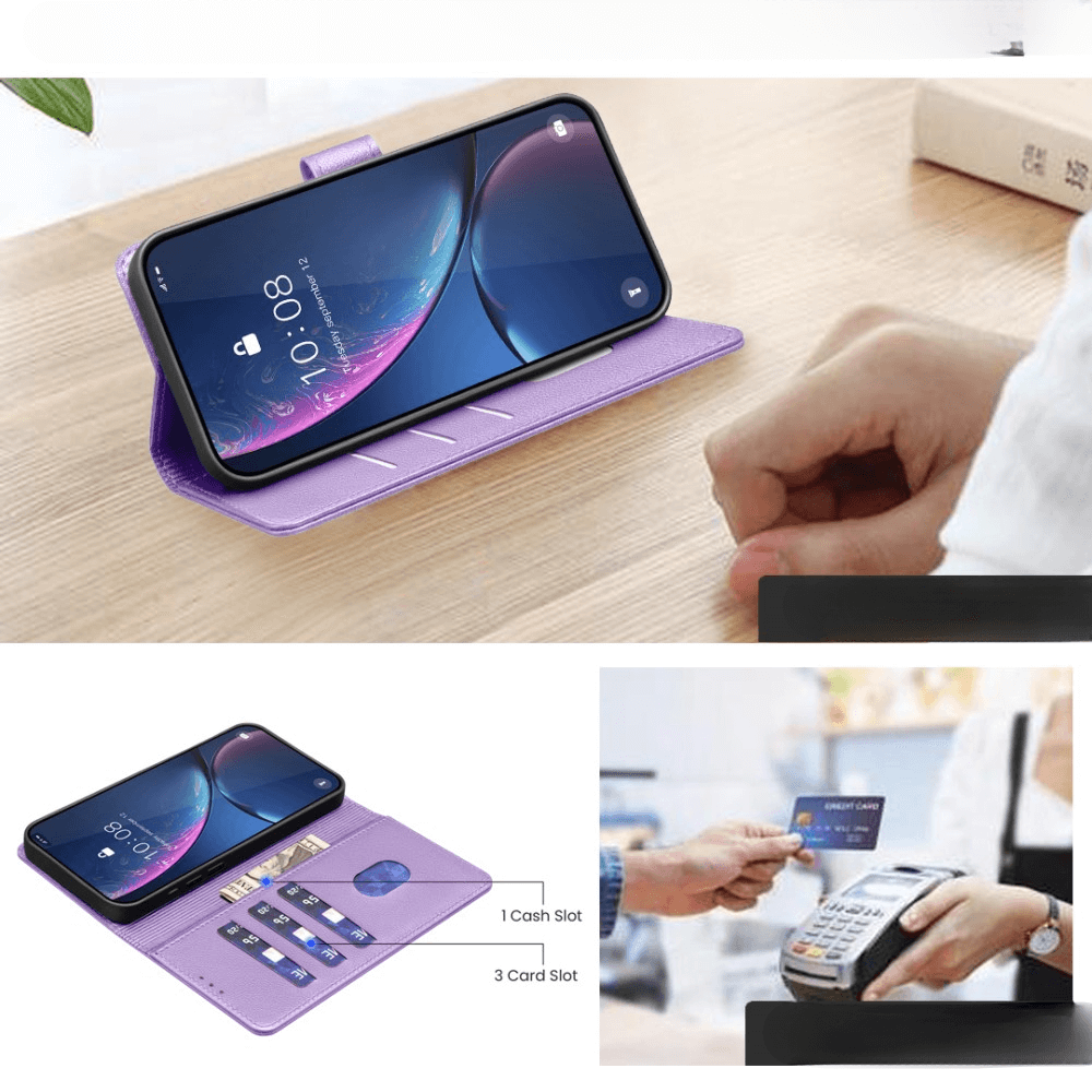 Xiaomi 15 Pro - BINFEN Leder Etui Hülle mit RFID Blocker