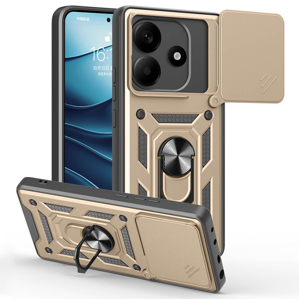 Xiaomi Redmi Note 14 5G - Armor Case mit Kickstand