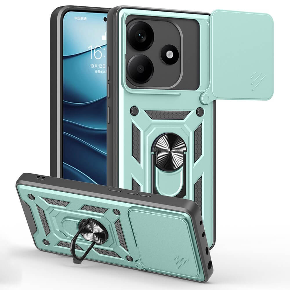 Xiaomi Redmi Note 14 5G - Armor Case mit Kickstand
