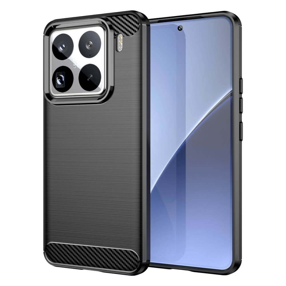 Xiaomi 15 Pro - Metall Carbon Look Hülle