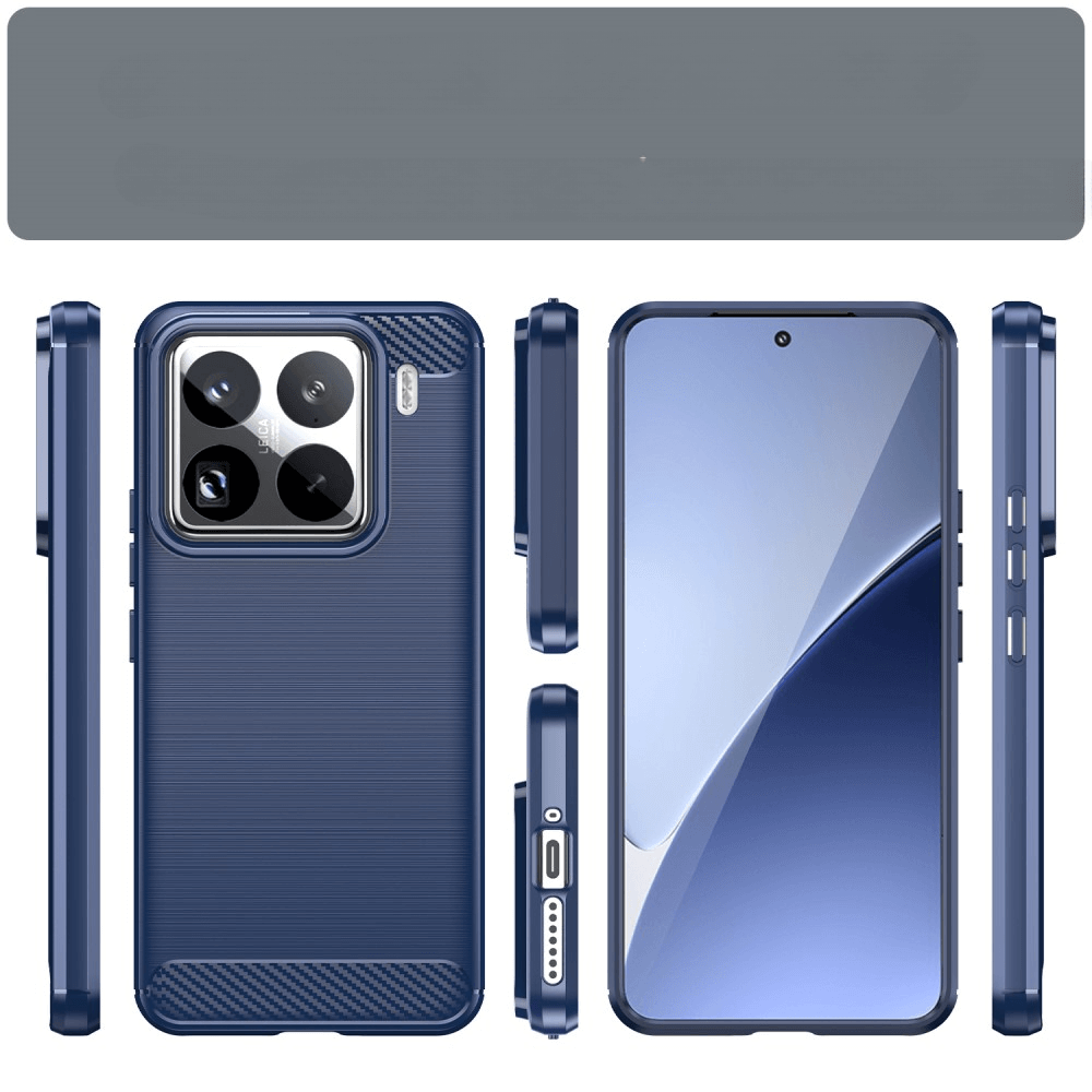 Xiaomi 15 Pro - Metall Carbon Look Hülle