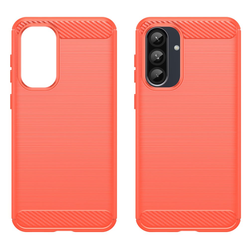 Galaxy A36 / A56 5G - Coque look métal carbone