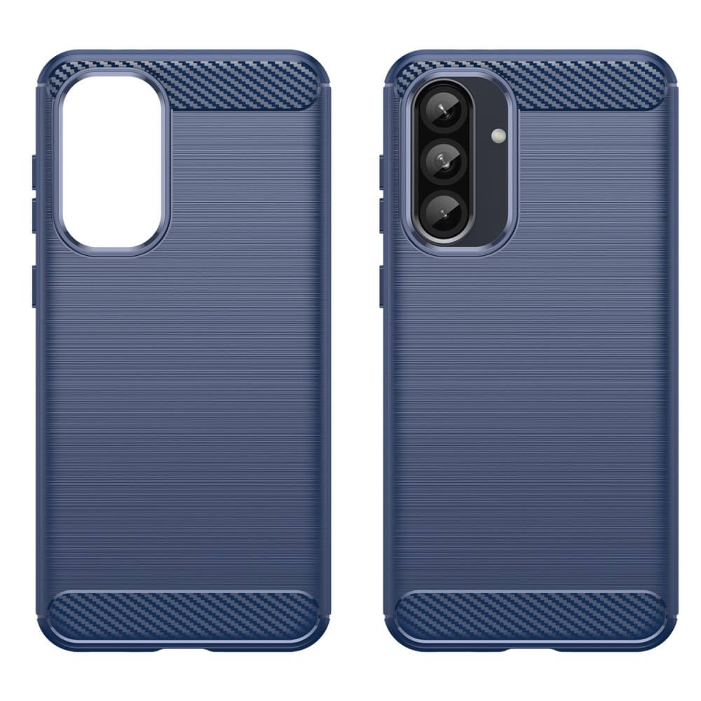 Galaxy A36 / A56 5G - Coque look métal carbone
