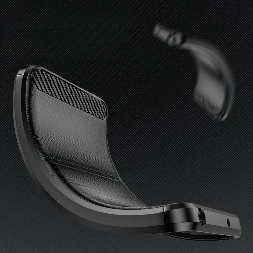 OnePlus 13 - Coque look métal carbone