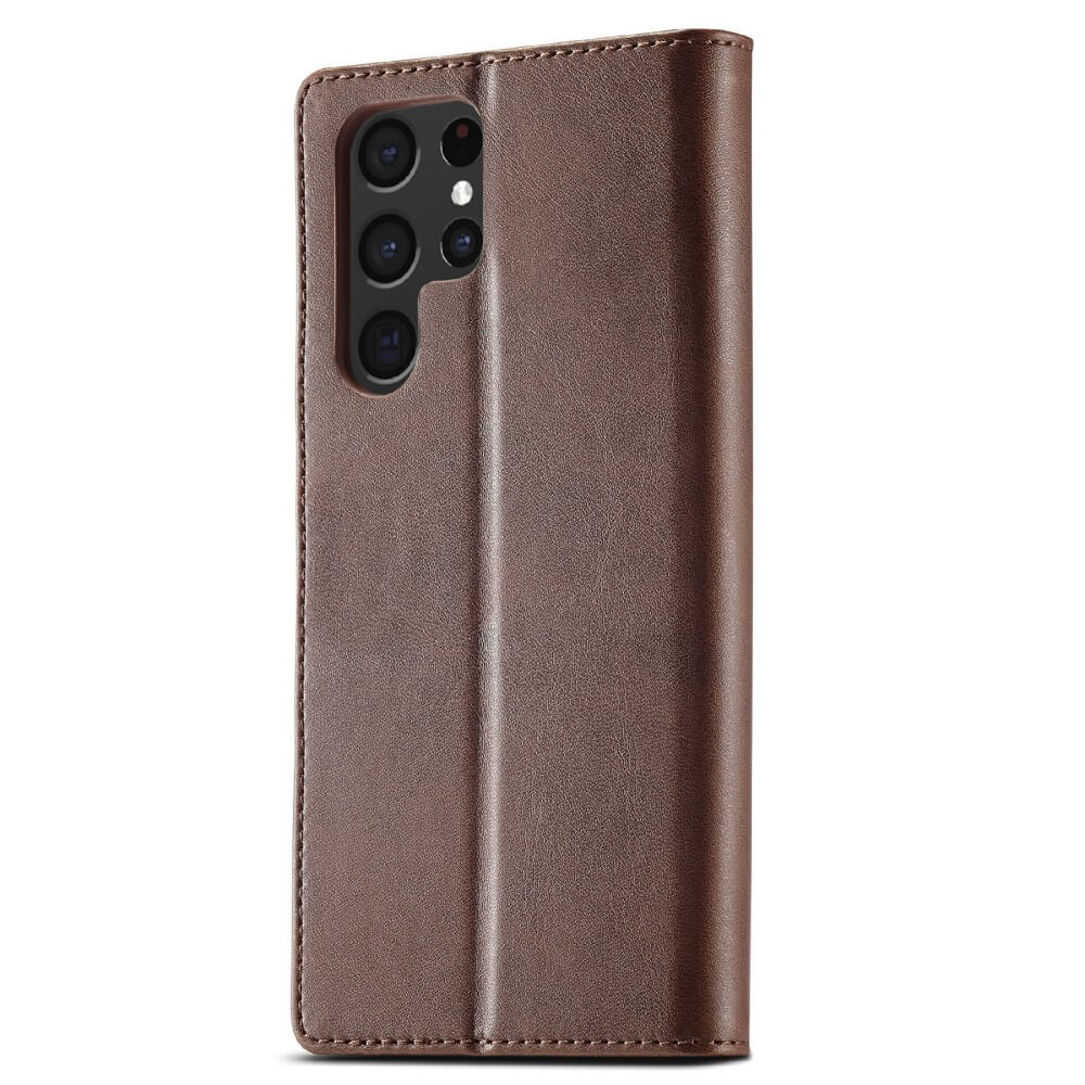 Galaxy S25 Ultra - LC.IMEEKE Custodia in pelle