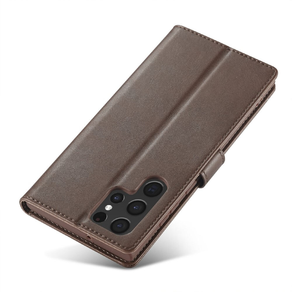 Galaxy S25 Ultra - LC.IMEEKE Custodia in pelle