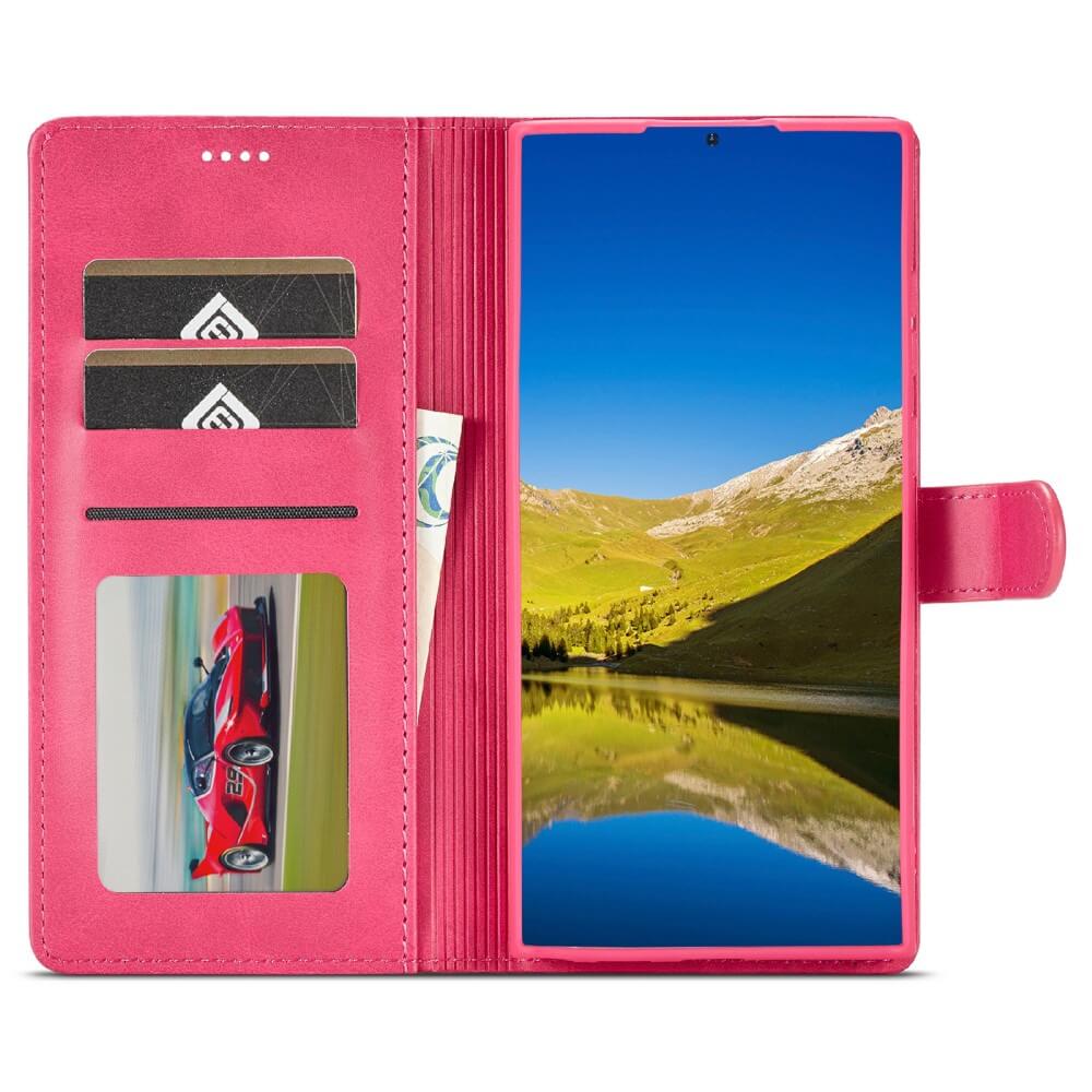 Galaxy S25 Ultra - LC.IMEEKE Custodia in pelle