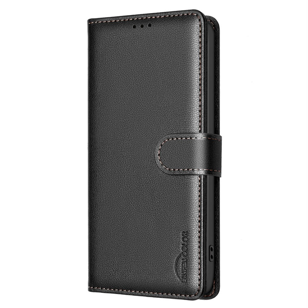Galaxy A56 / Galaxy A36 - BINFEN Leder Etui Hülle mit RFID Blocker