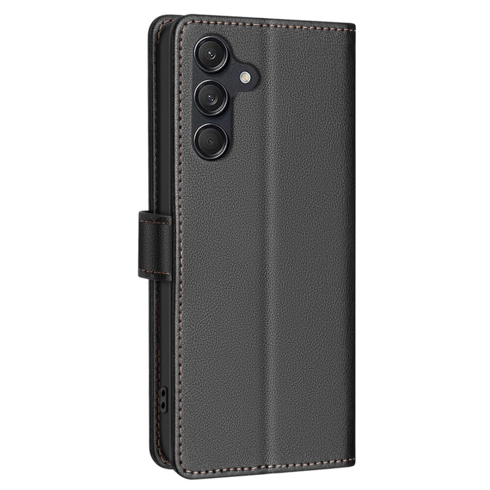 Galaxy A56 / Galaxy A36 - BINFEN Leder Etui Hülle mit RFID Blocker