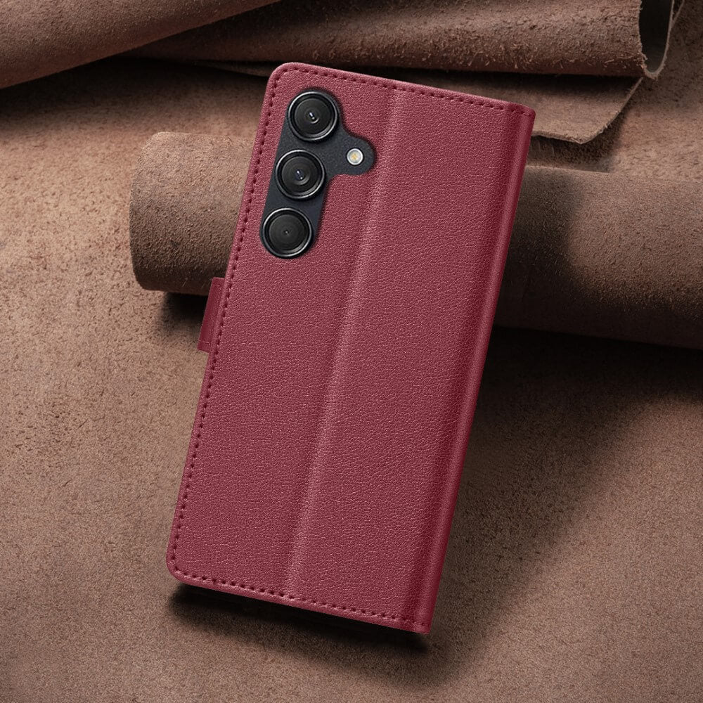 Galaxy A56 / Galaxy A36 - BINFEN Leder Etui Hülle mit RFID Blocker