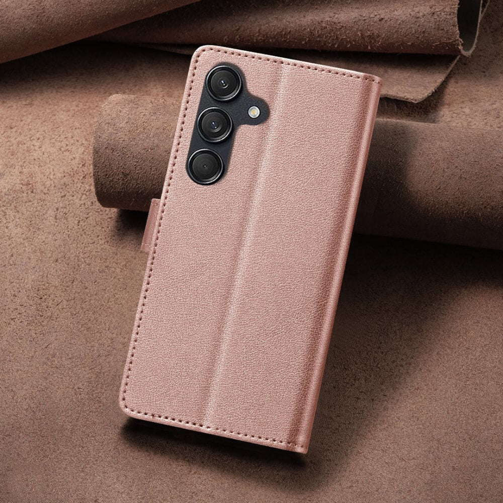 Galaxy A56 / Galaxy A36 - BINFEN Leder Etui Hülle mit RFID Blocker