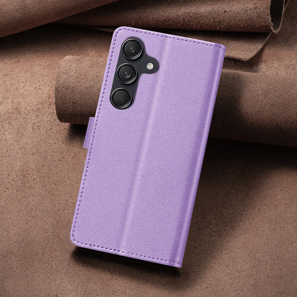 Galaxy A56 / Galaxy A36 - BINFEN Leder Etui Hülle mit RFID Blocker