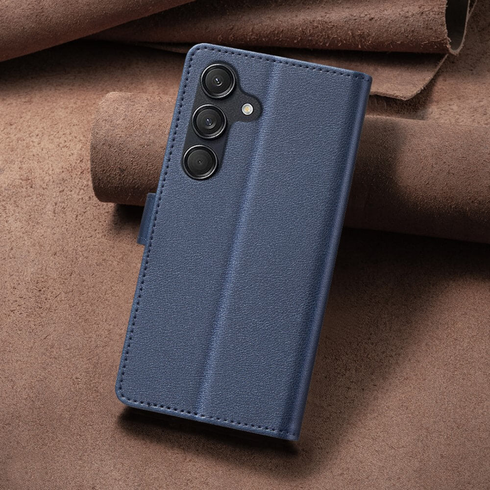 Galaxy A56 / Galaxy A36 - BINFEN Leder Etui Hülle mit RFID Blocker