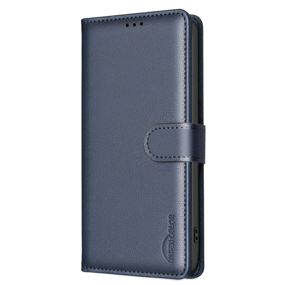 Galaxy A56 / Galaxy A36 - BINFEN Leder Etui Hülle mit RFID Blocker
