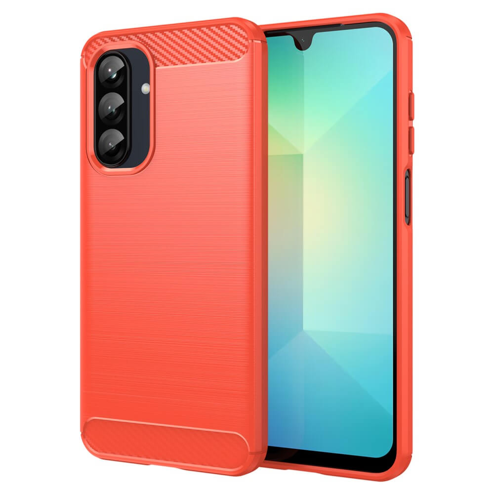 Galaxy A26 5G - Cover in look metallo carbonio
