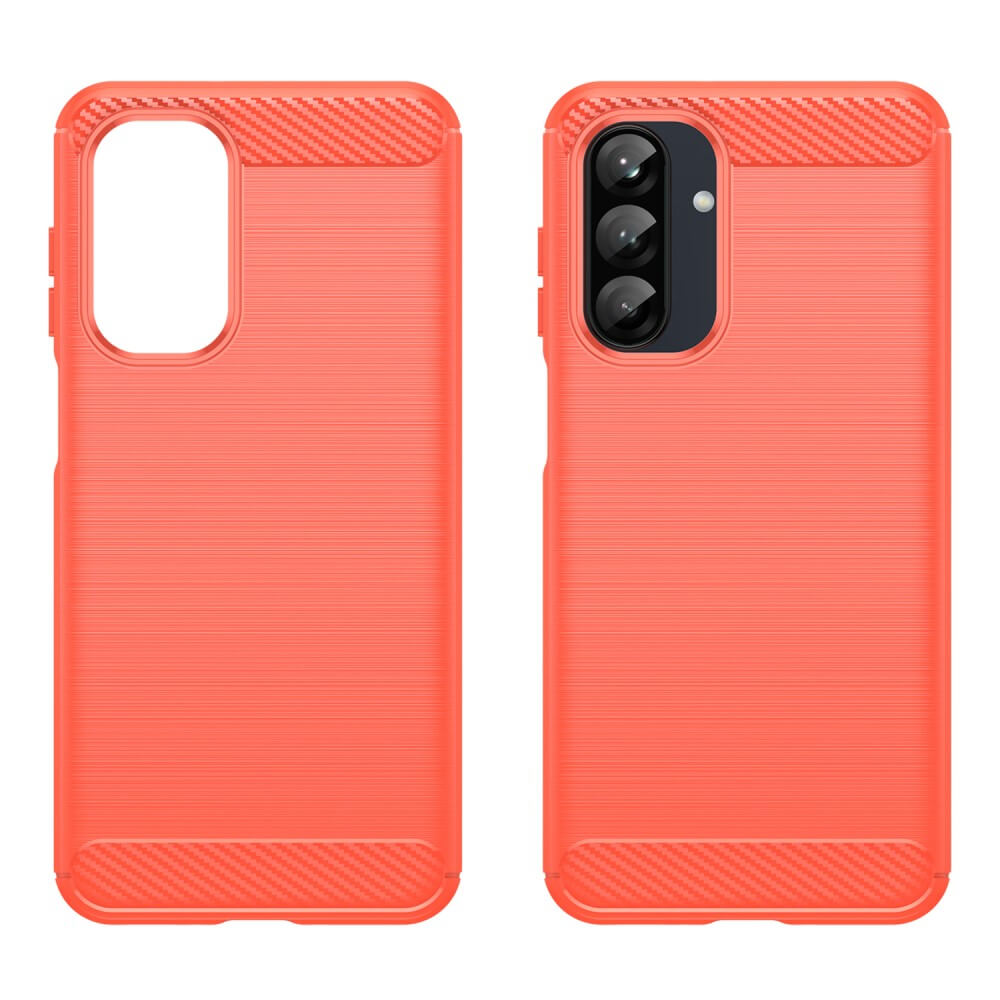 Galaxy A26 5G - Cover in look metallo carbonio