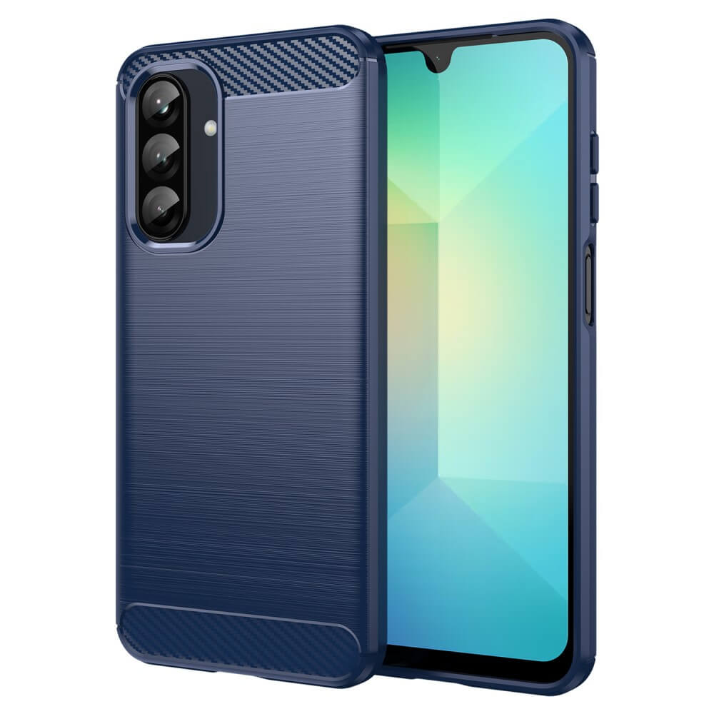 Galaxy A26 5G - Cover in look metallo carbonio