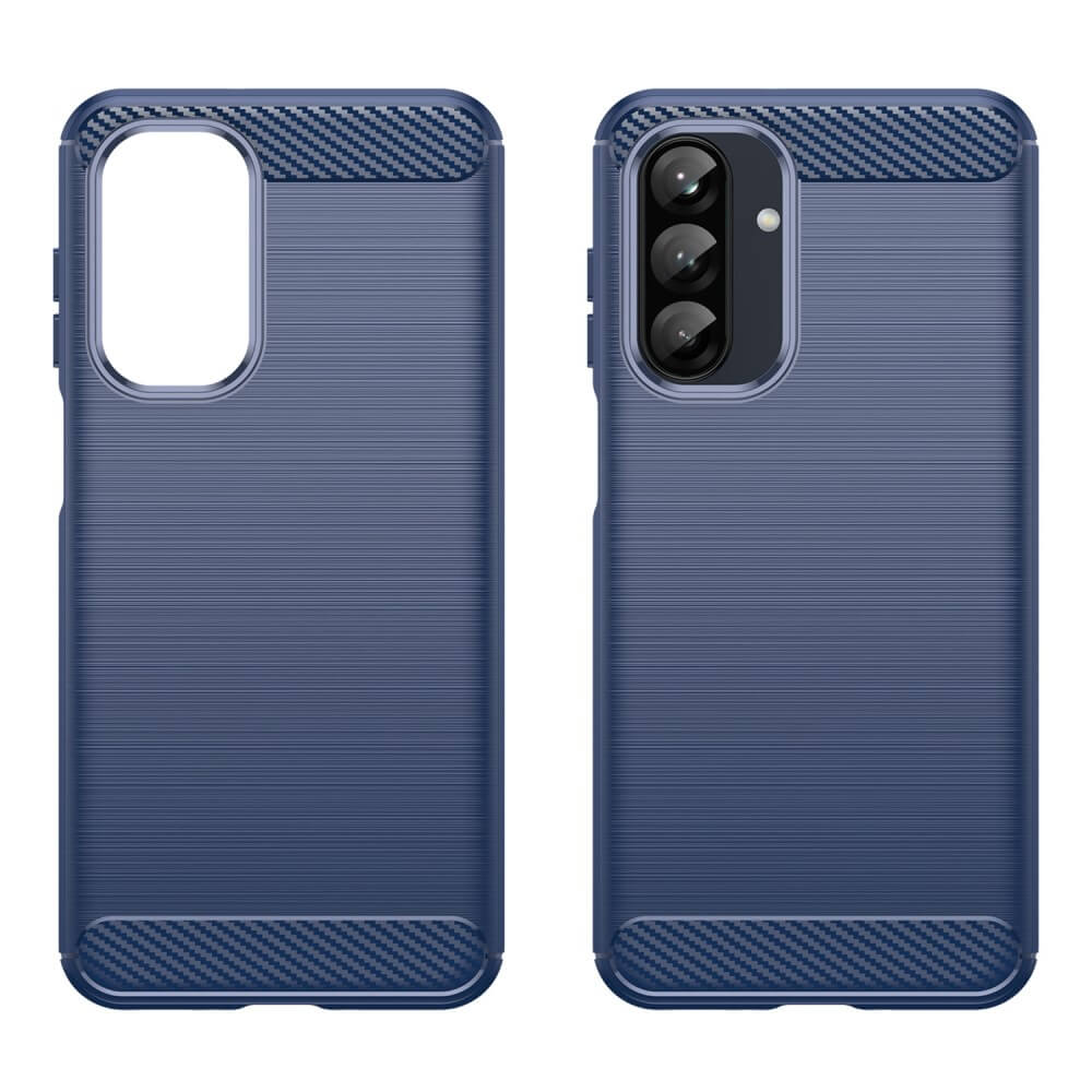 Galaxy A26 5G - Cover in look metallo carbonio