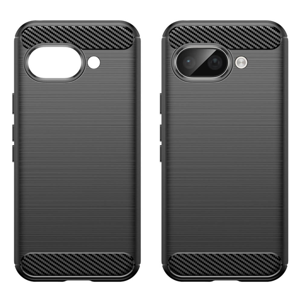 Google Pixel 9a - Metal Carbon Look Case