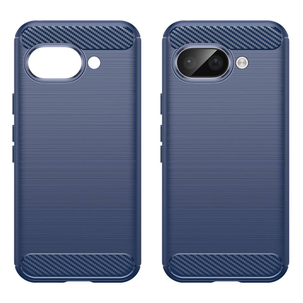 Google Pixel 9a - Metal Carbon Look Case