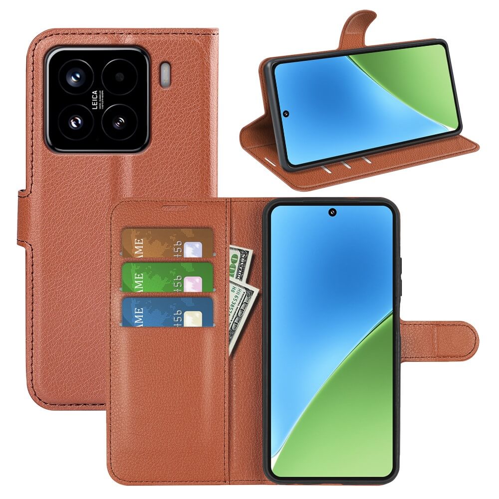 Xiaomi 15 - Leather Case Cover