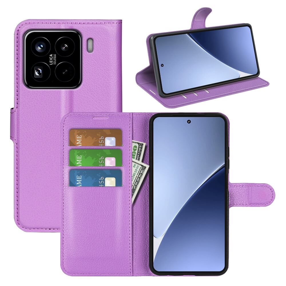 Xiaomi 15 Pro - Leder Etui Hülle