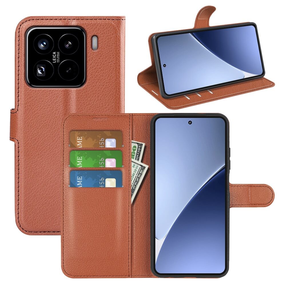 Xiaomi 15 Pro - Leder Etui Hülle