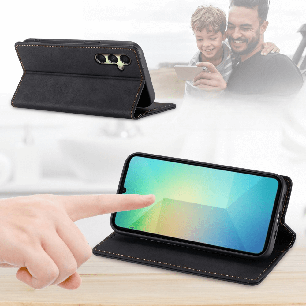 Galaxy A26 5G - Custodia flip con blocco RFID