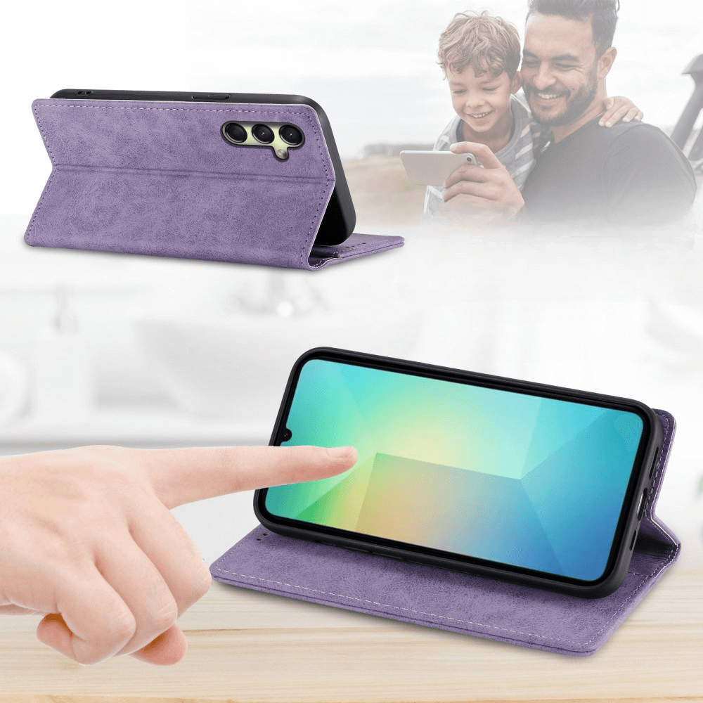 Galaxy A26 5G - Custodia flip con blocco RFID