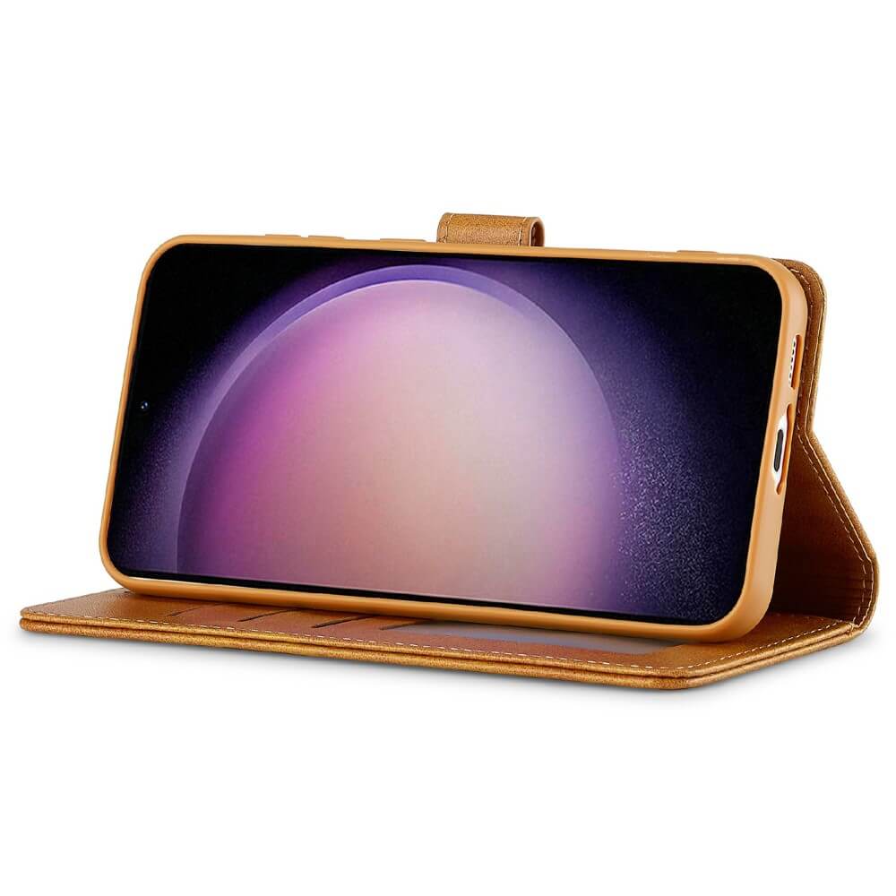 Galaxy S25 - LC.IMEEKE Custodia in pelle