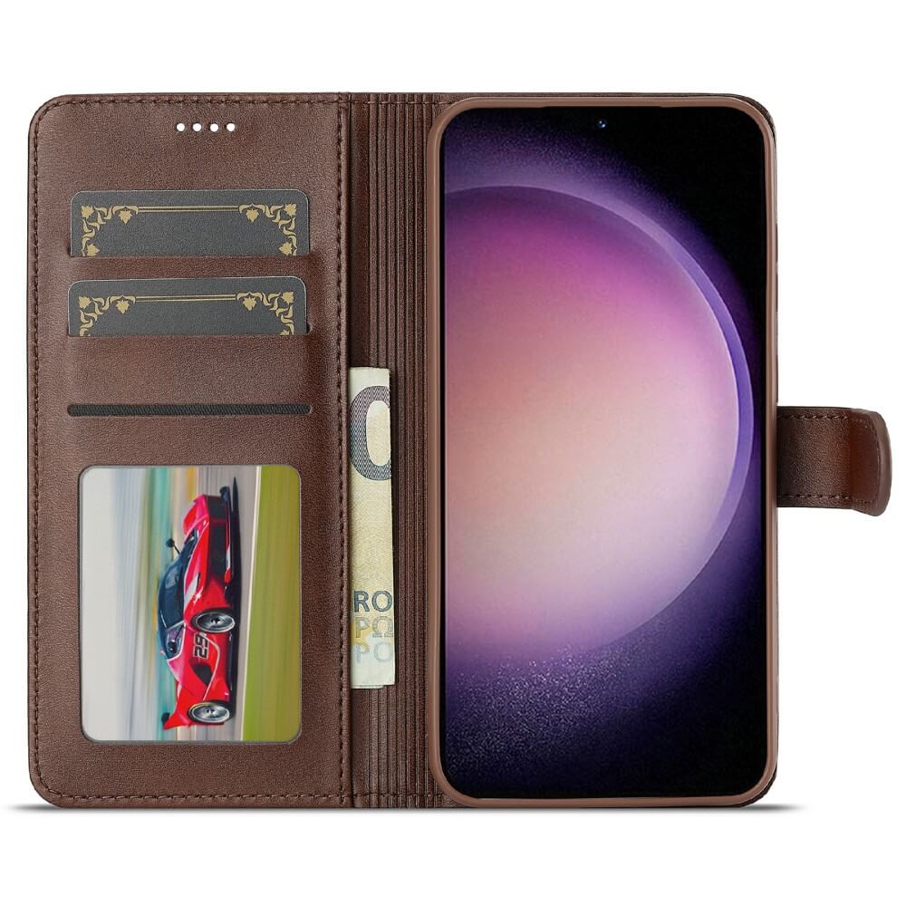 Galaxy S25 - LC.IMEEKE Custodia in pelle